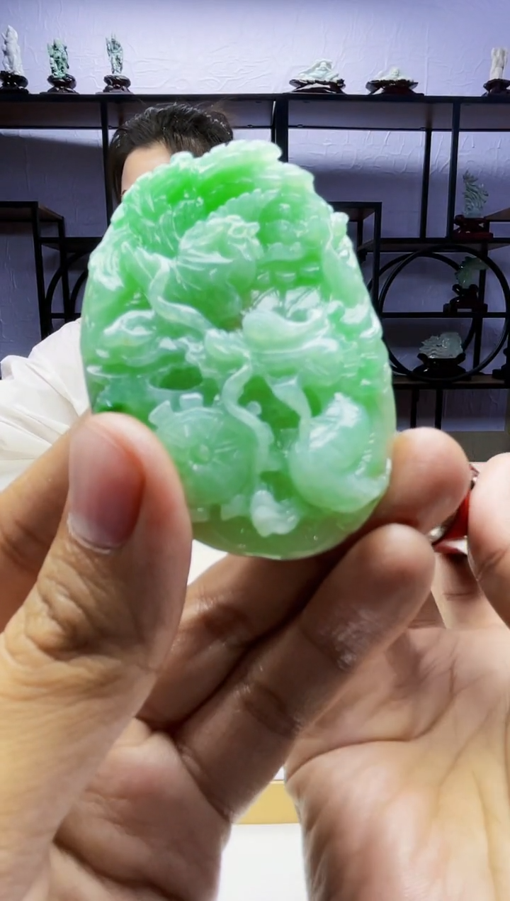 【闪购商品】定制翡翠未镶嵌毛货02240074