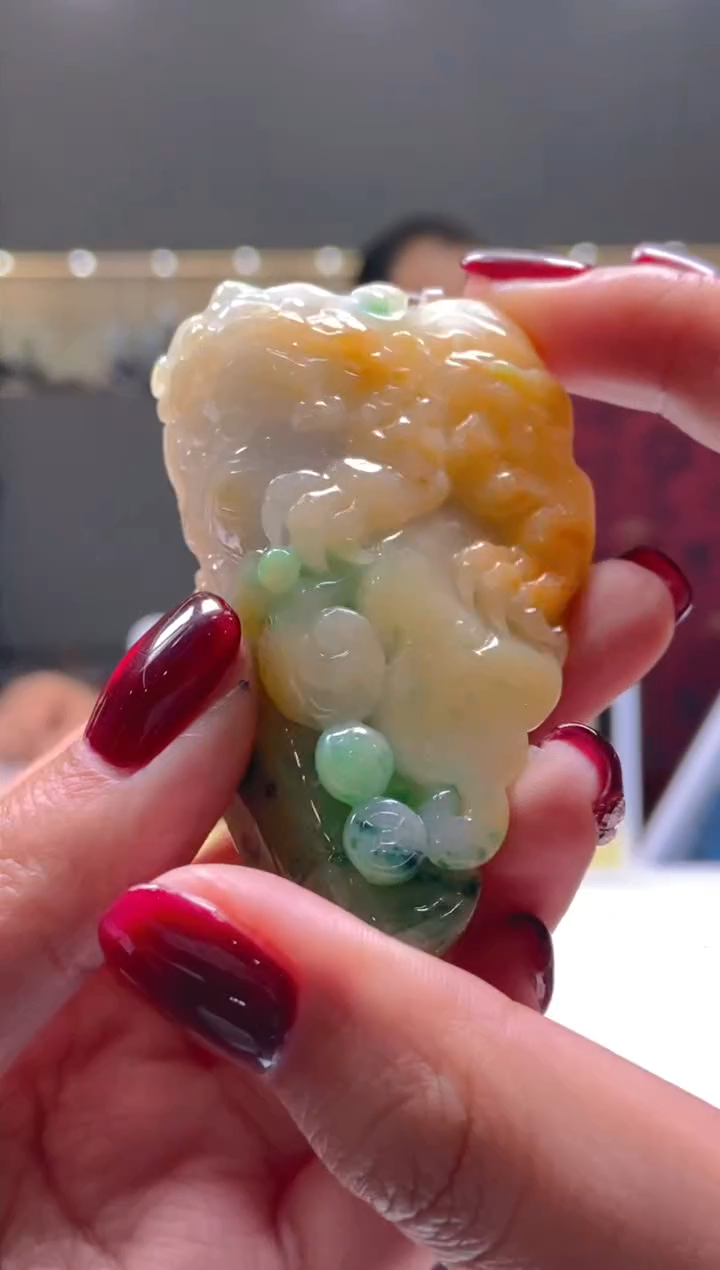 【闪购商品】定制翡翠未镶嵌闪购毛货链接WL085