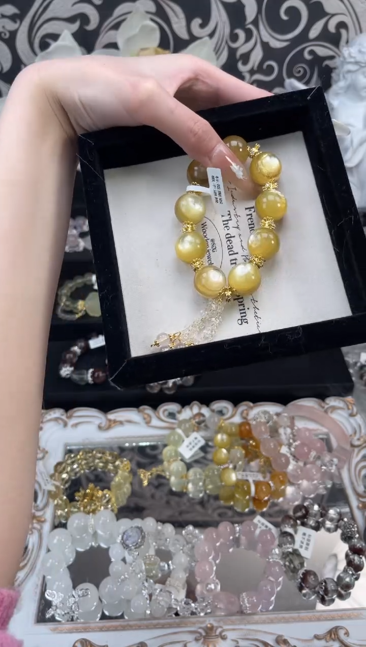 【闪购商品】水晶手链未镶嵌天然水晶 多样性发货