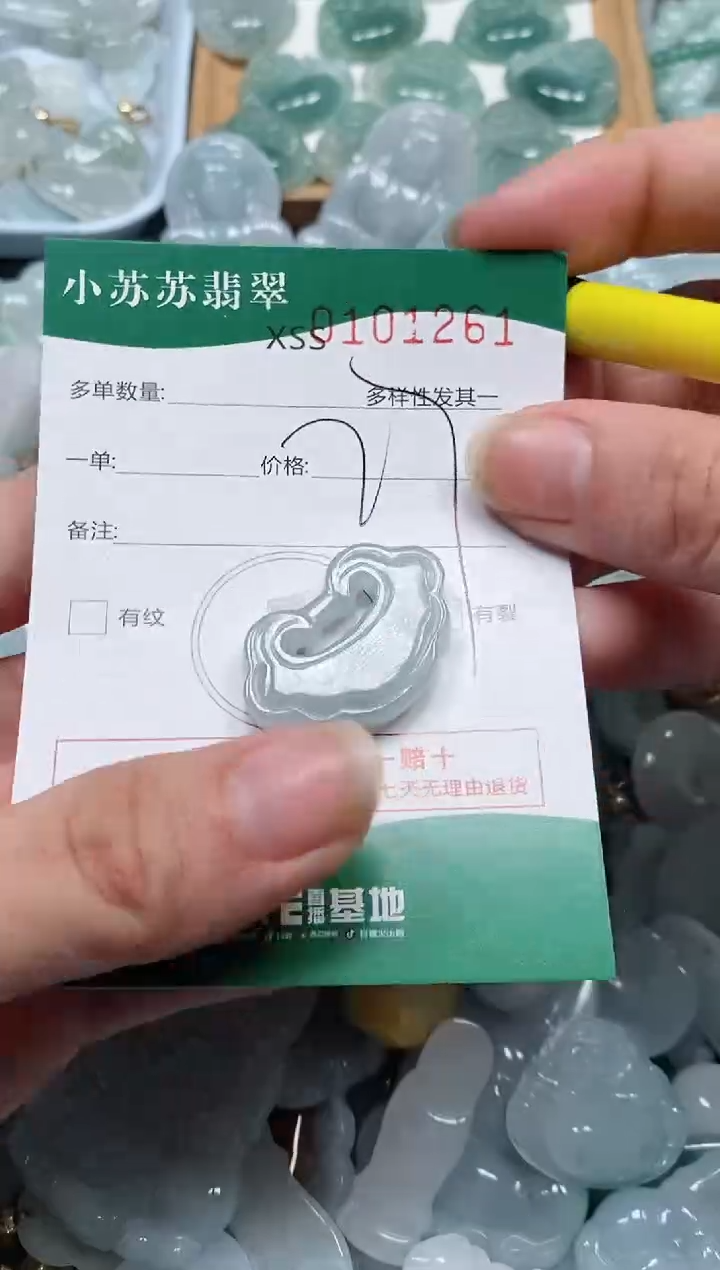 【闪购商品】翡翠颈饰未镶嵌闪购商品0101261