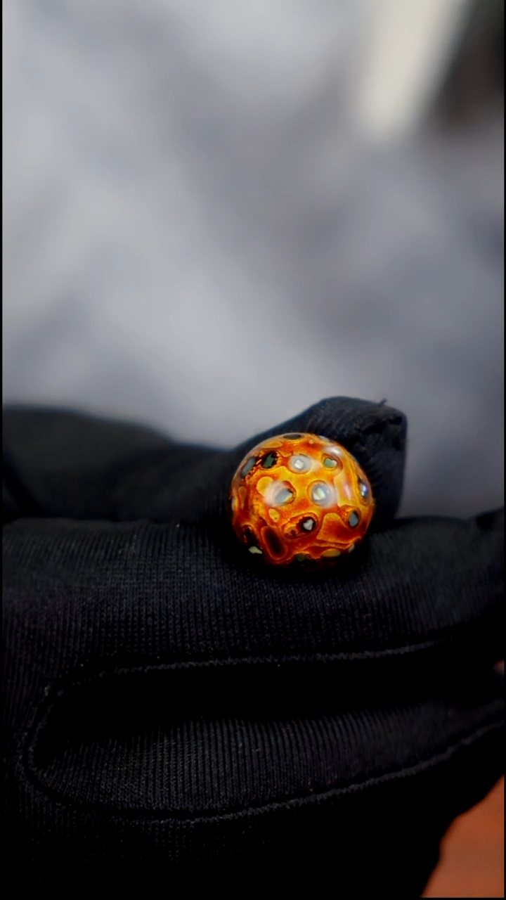 疯子大漆鎏金螺钿15mm