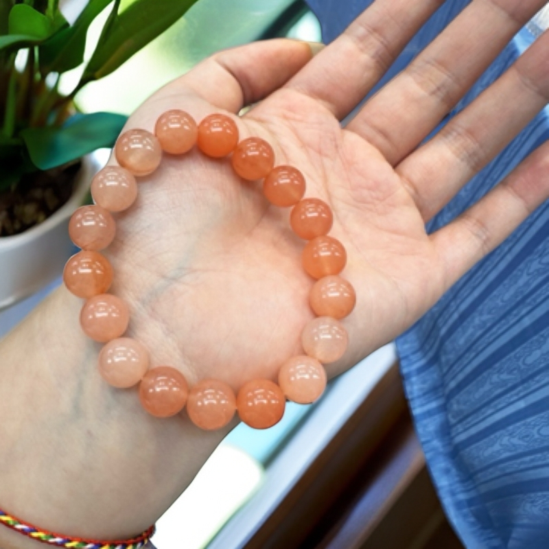 桃花酿卡10毫米单圈手串