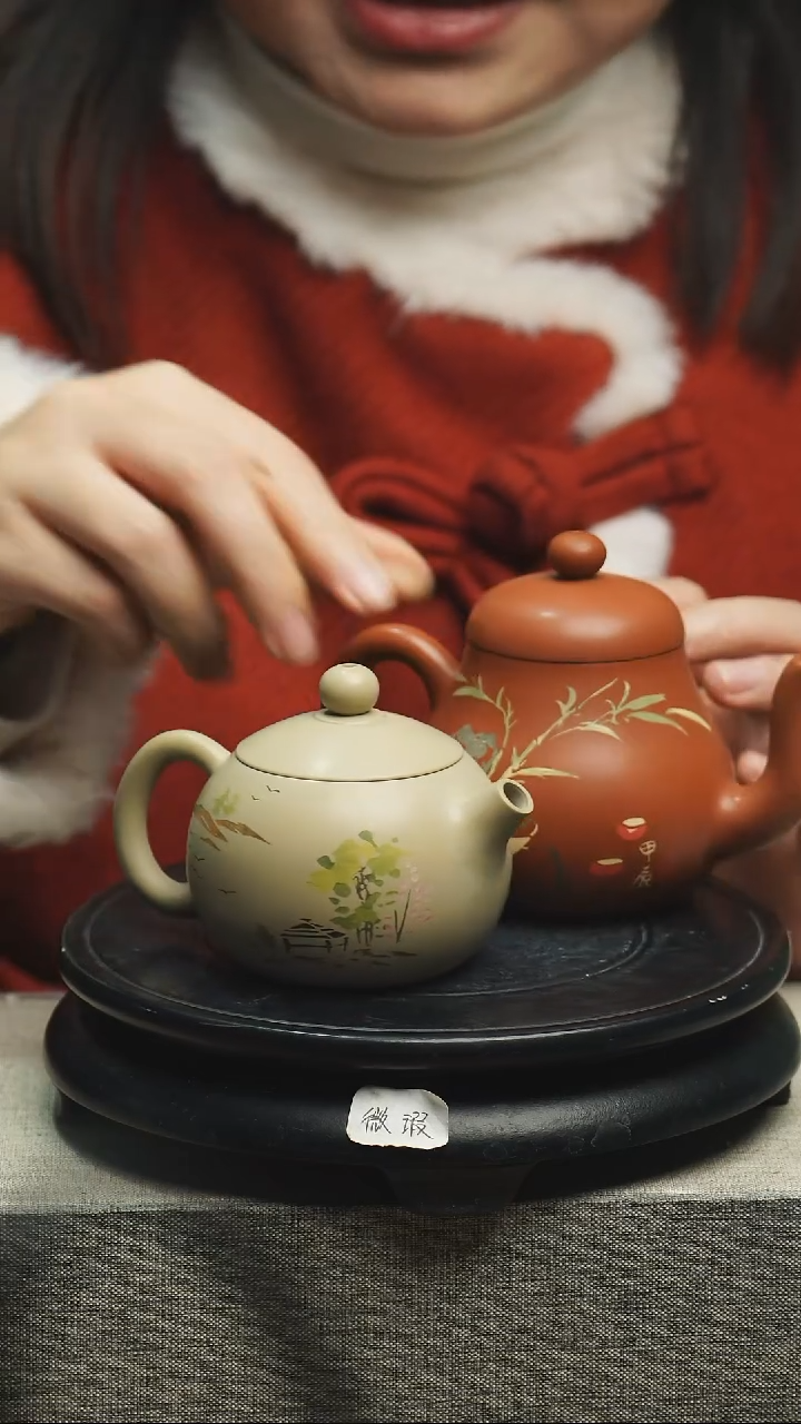 【闪购商品】壶2个建水紫陶壶微瑕231