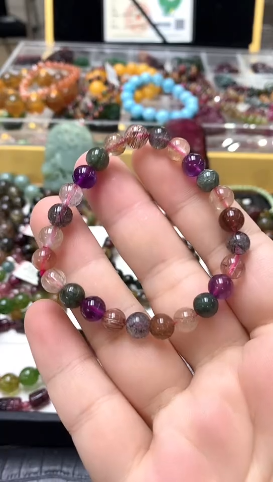 未镶嵌手链发晶手链12