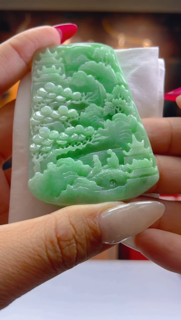 【闪购商品】定制翡翠未镶嵌XLJ毛货翡翠SM00056
