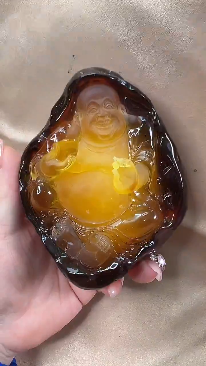 琥珀颈饰未镶嵌吊坠