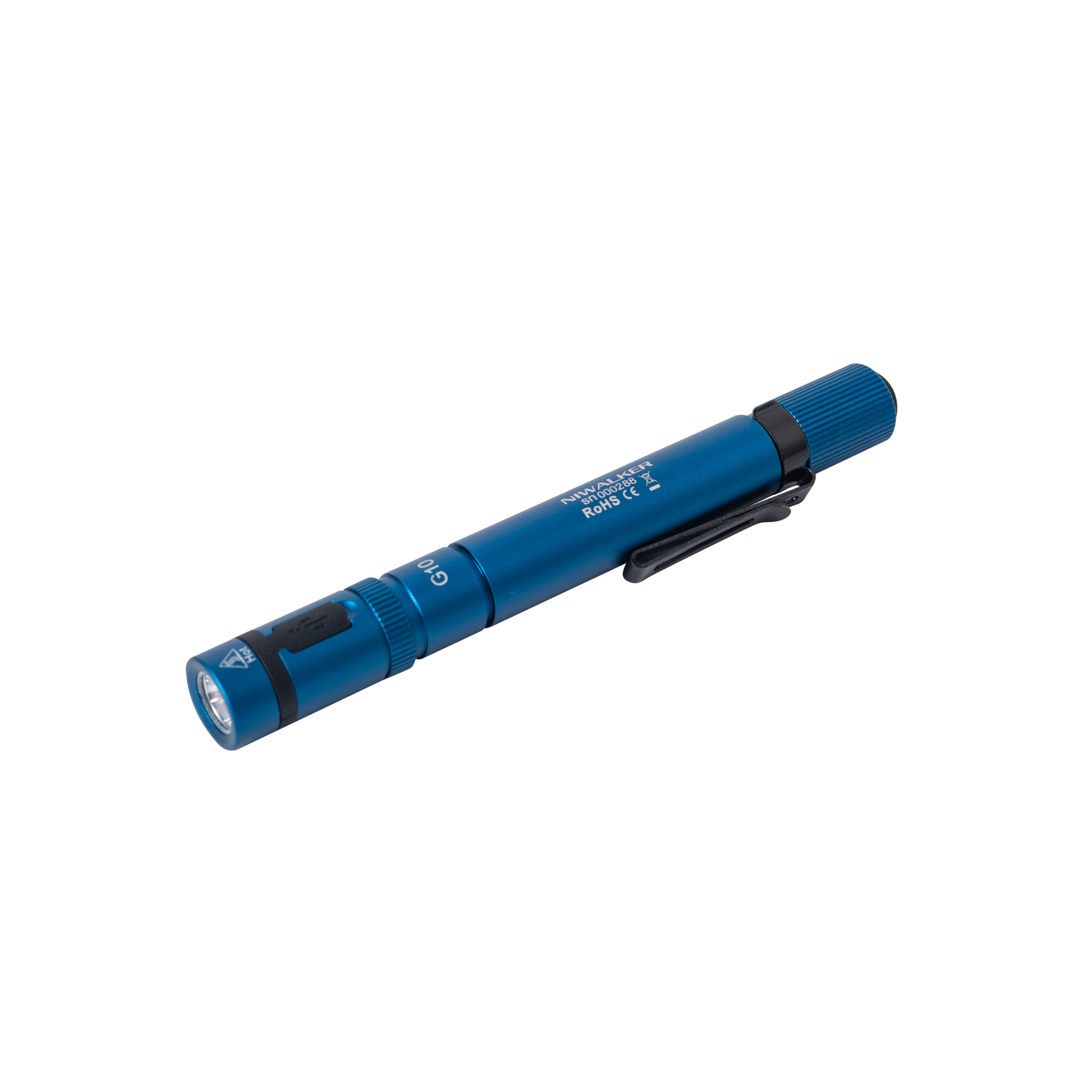 耐沃克G10便携多功能双向抱夹笔灯户外露营汽车检修灯兼容AA