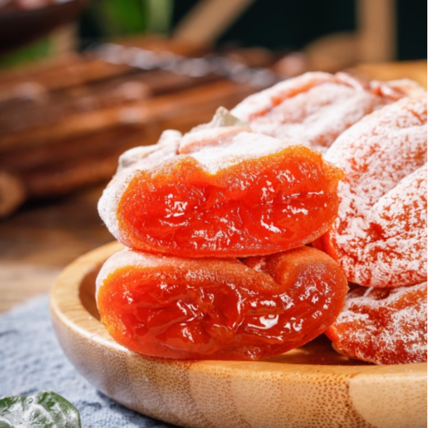 【陈灵岳甄选】“贝壳农业”陕西富平降霜柿饼一盒 净重约2斤