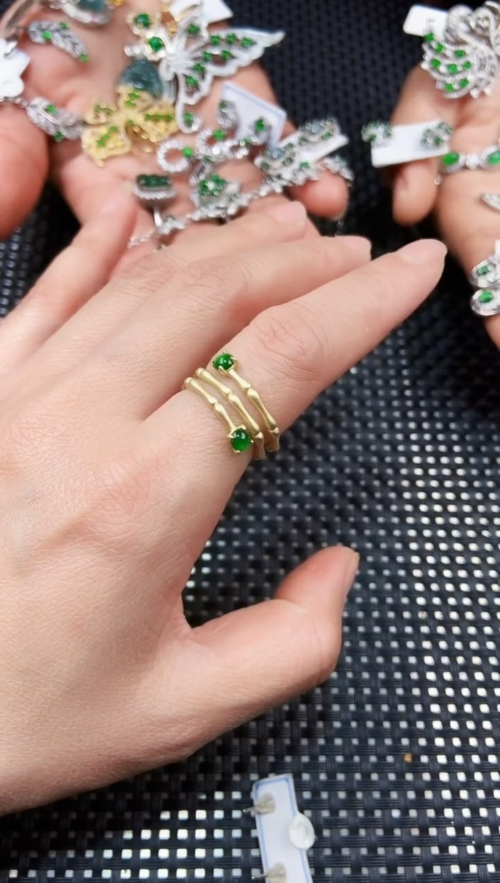 【闪购商品】翡翠戒指未镶嵌111111111