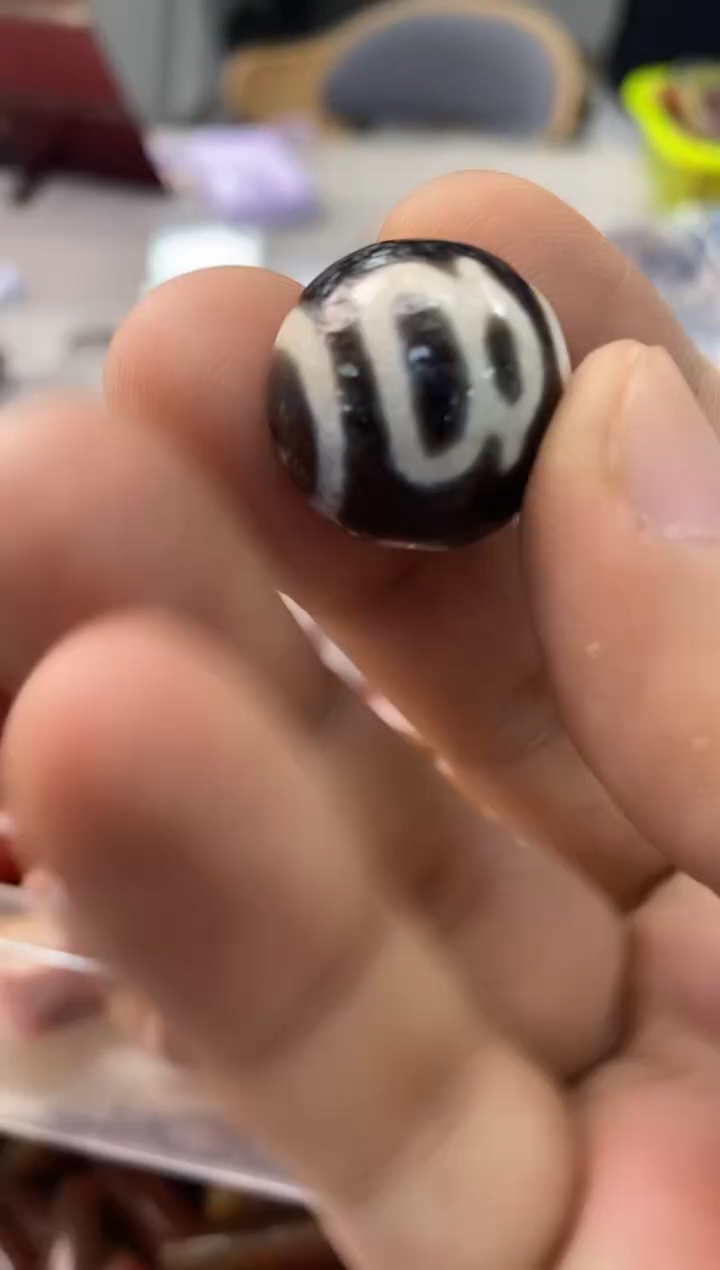 玛瑙/玉髓颈饰未镶嵌-1203 -68 图腾颜色状态多样性发一个 不编