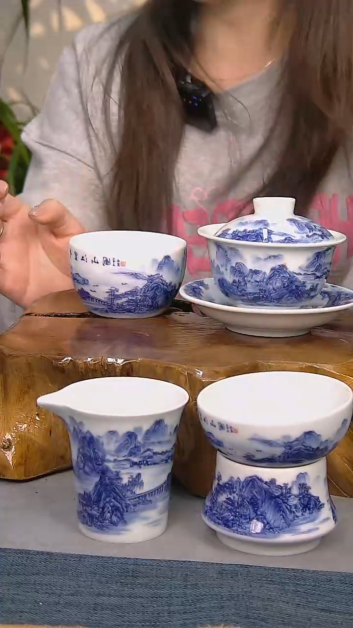【闪购商品】简装家用款4件套 陶瓷家用茶具系列