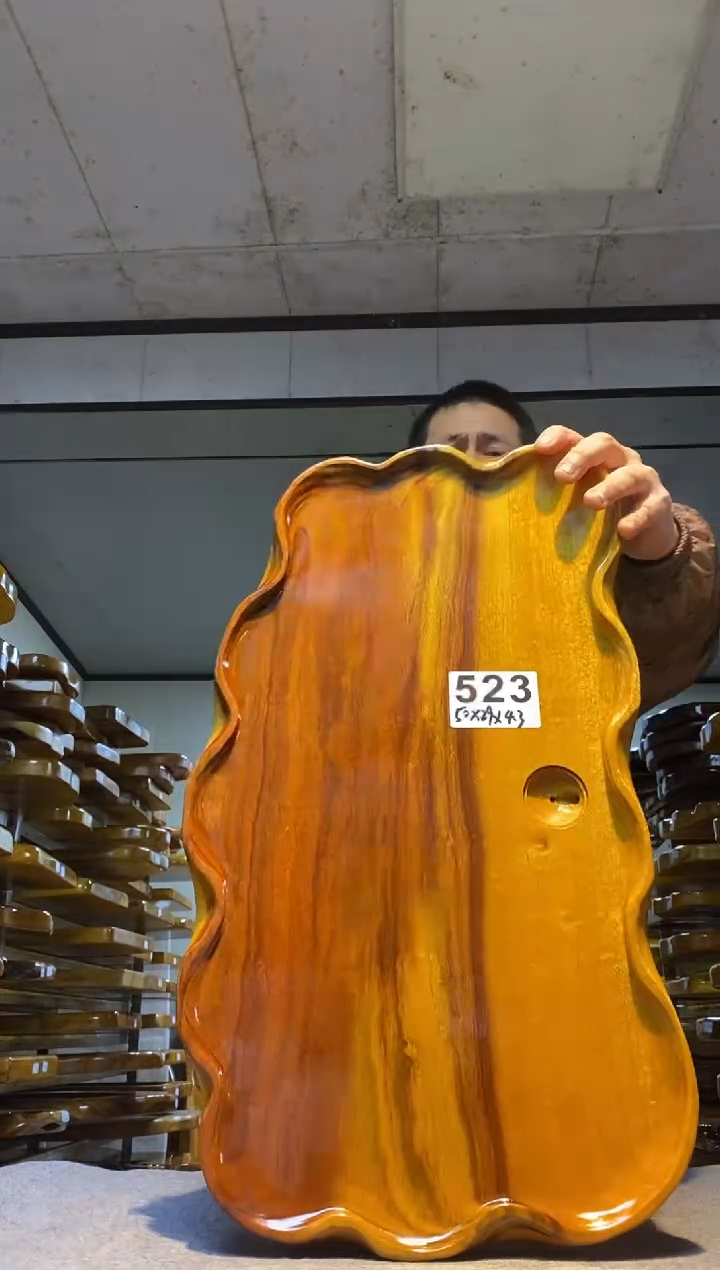 实木茶盘 一物一拍（不含配件）