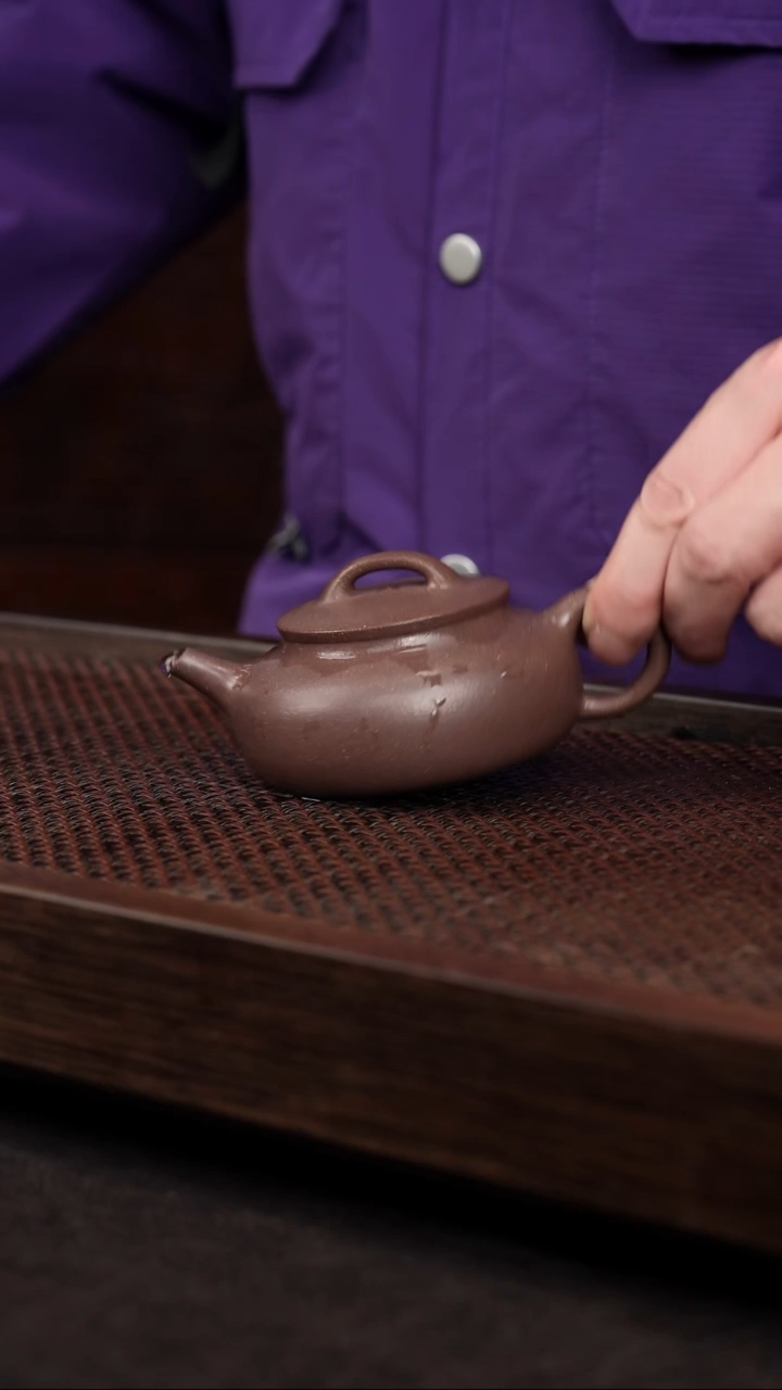 【闪购商品】紫砂茶壶老紫泥大彬诗意