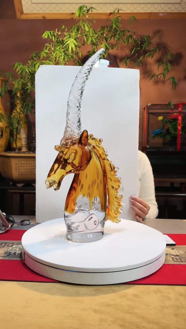 【闪购商品】琉璃手工艺品独家兽首