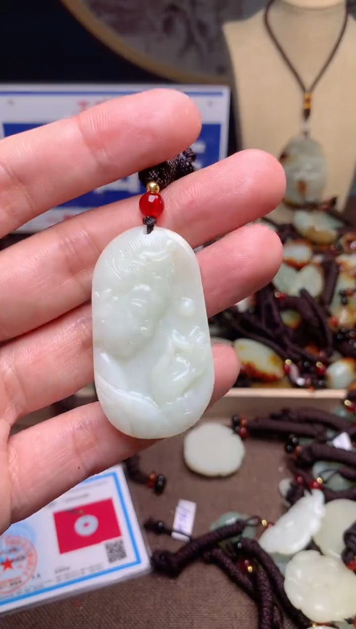 【闪购商品】和田玉颈饰未镶嵌1