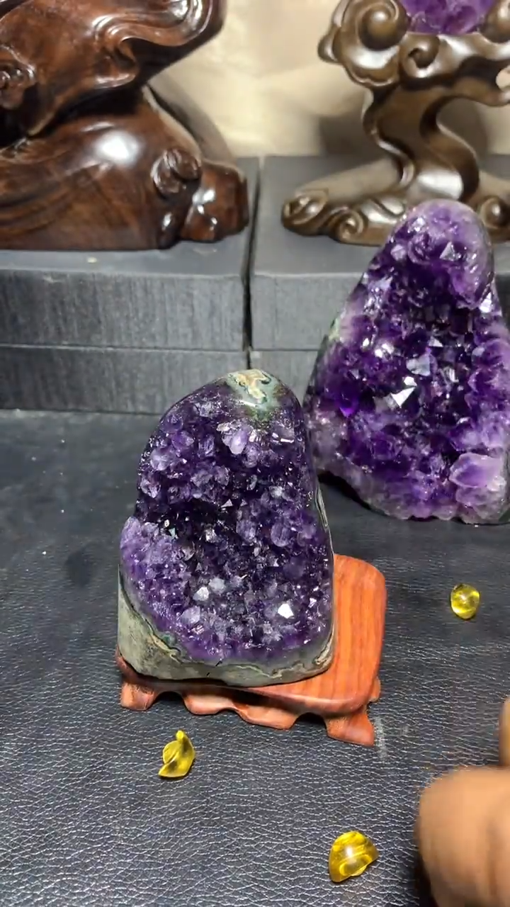未镶嵌紫晶大型摆件（非配饰）紫晶摆件