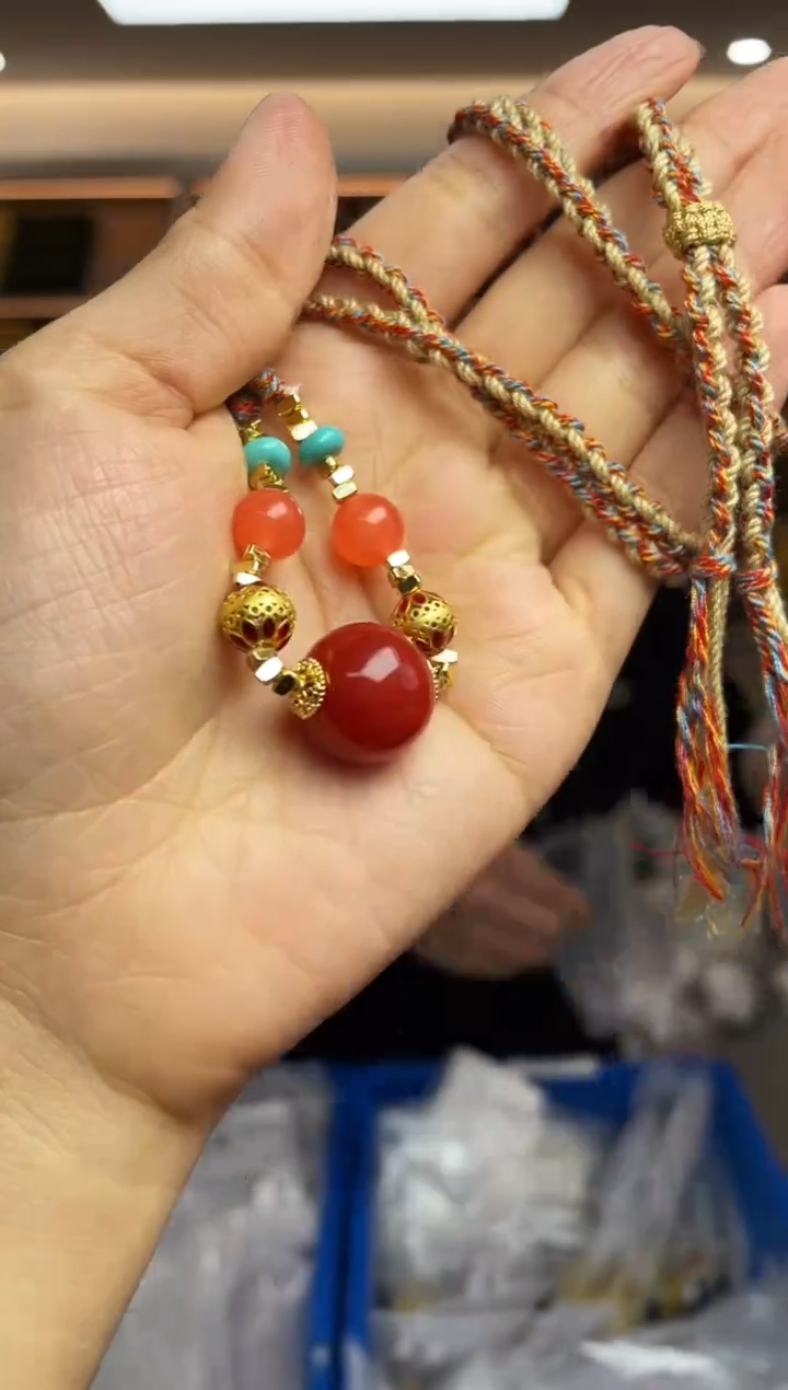 【闪购商品】南红玛瑙·未镶嵌多样性发一件