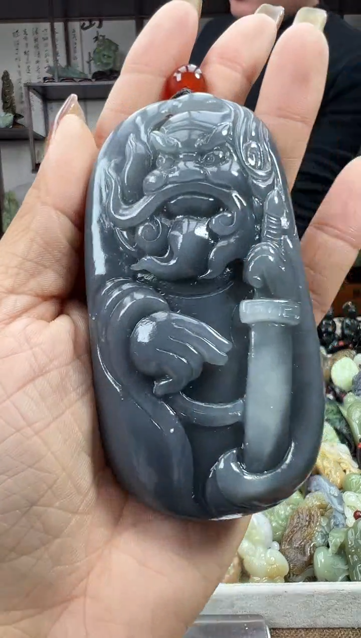 未镶嵌和田玉把件1