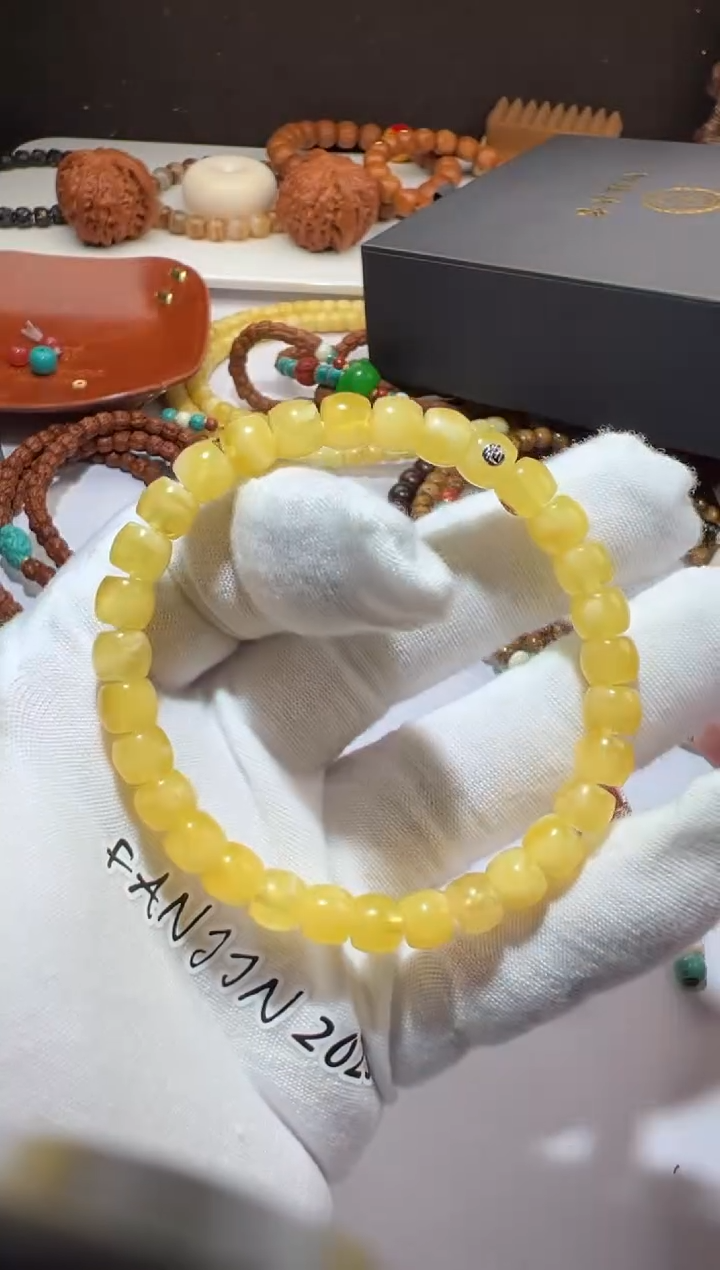 【闪购商品】蜜蜡手串未镶嵌蜜蜡单圈手串