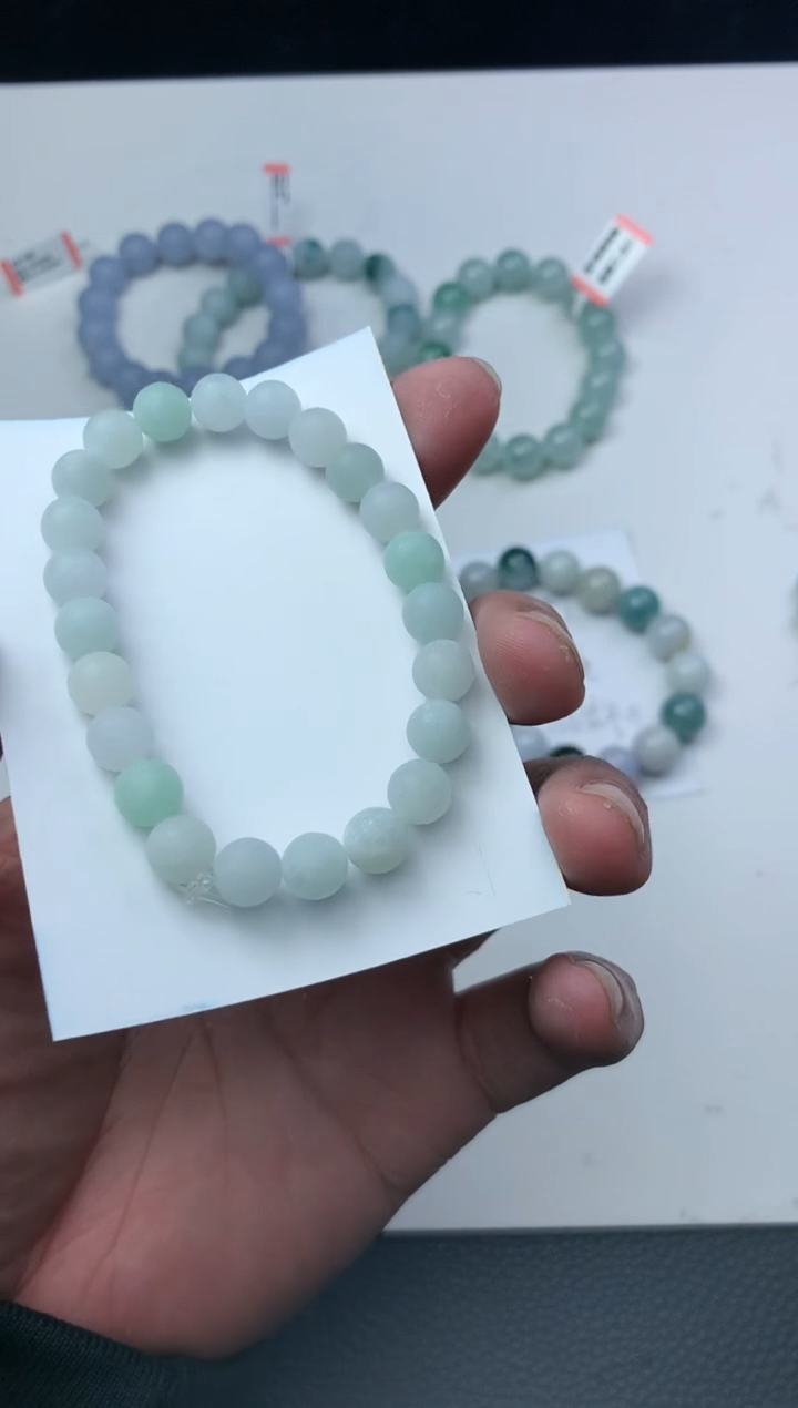 【闪购商品】定制翡翠未镶嵌珠子8