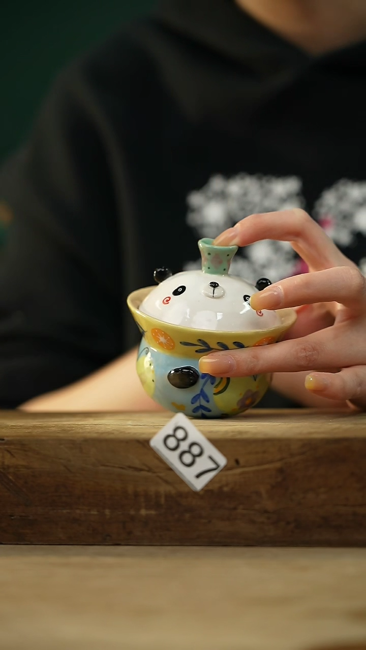 【闪购商品】瓷片手绘·杯/设计师 xudu 款