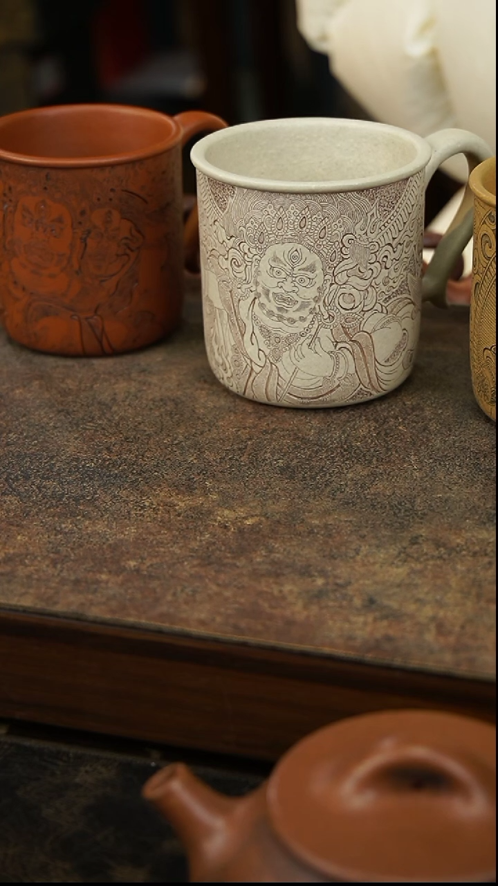 【闪购商品】紫砂壶青牧山房——财神杯