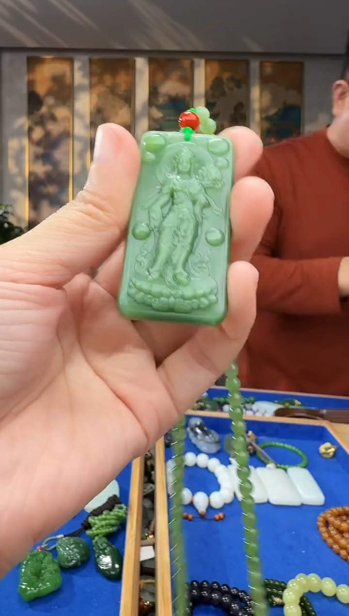 未镶嵌和田玉挂件拍一发一