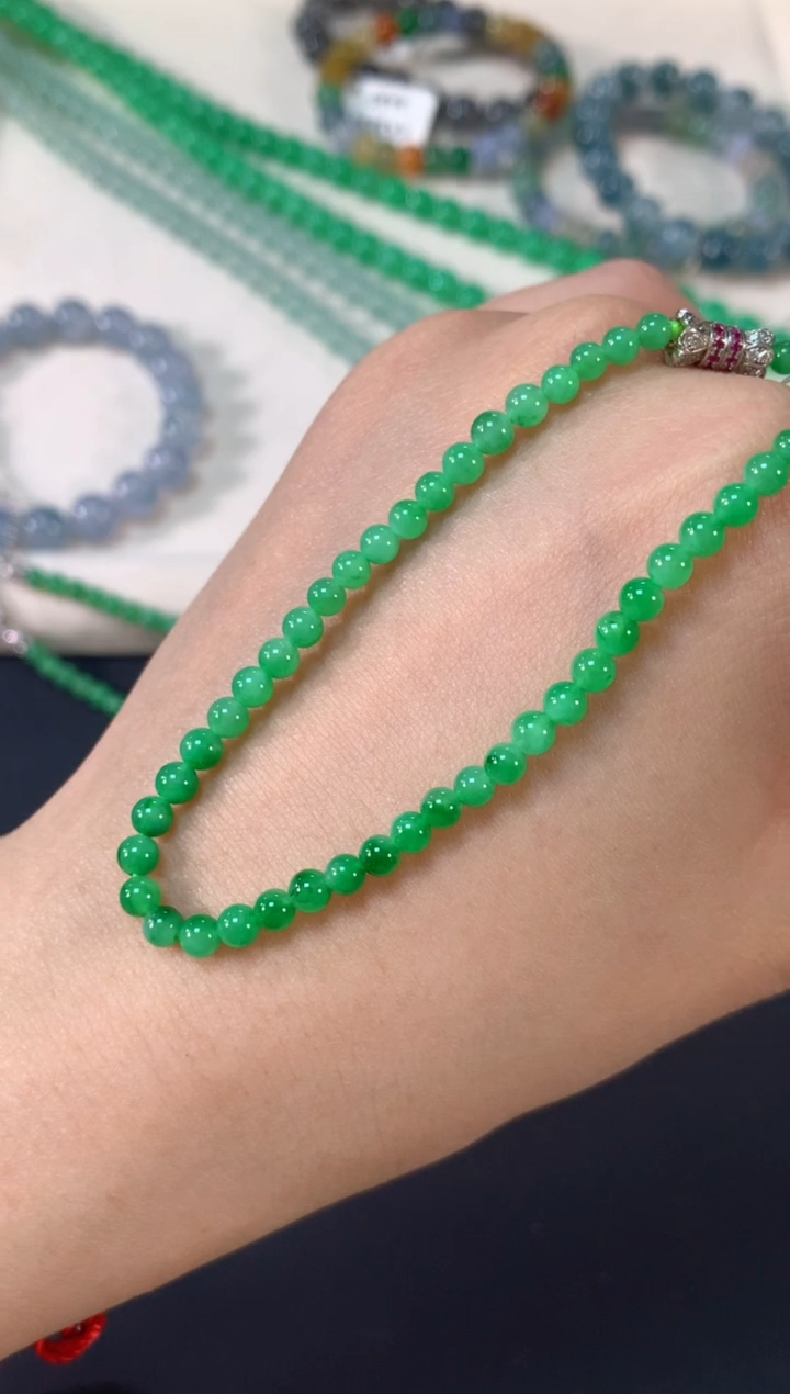 【闪购商品】翡翠手链未镶嵌A575|7980