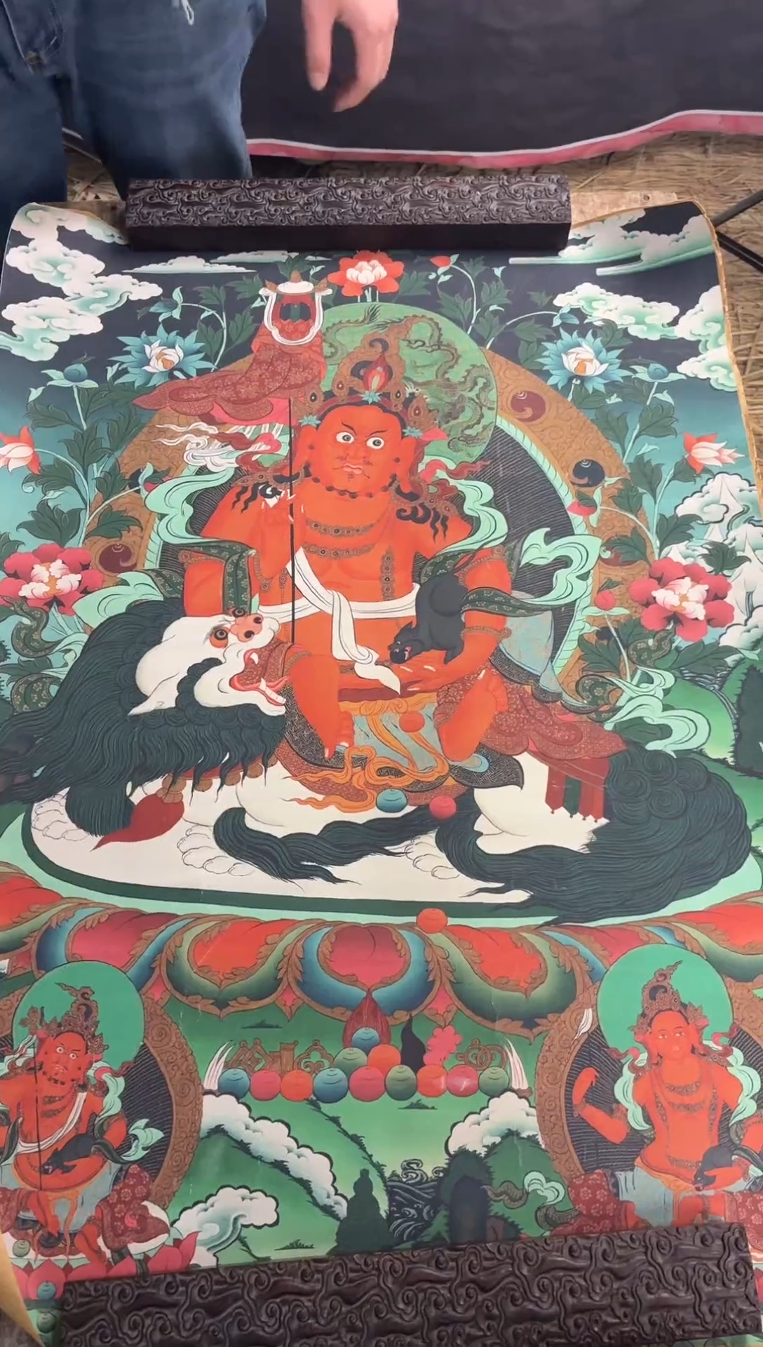 装裱画澄空梵像高端精选链接AA113