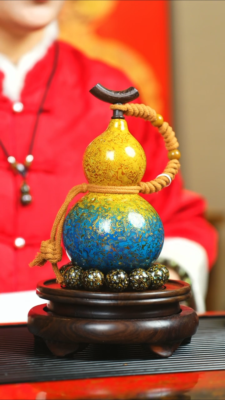 【闪购商品】JE097过年首选非遗大漆酒葫芦