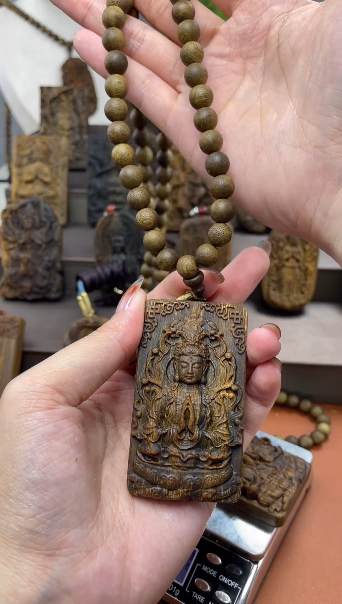 木木雕款芽庄  0.8X108 cm送养香瓶 