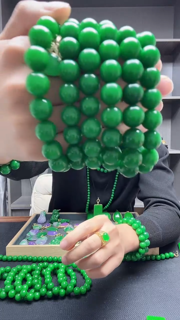 未镶嵌手链翡翠手链