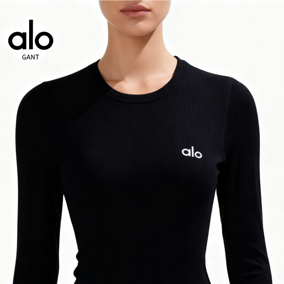 ALOGANT正品秋冬新款针织保暖舒适修身兰精圆领女款打底衫|D1001