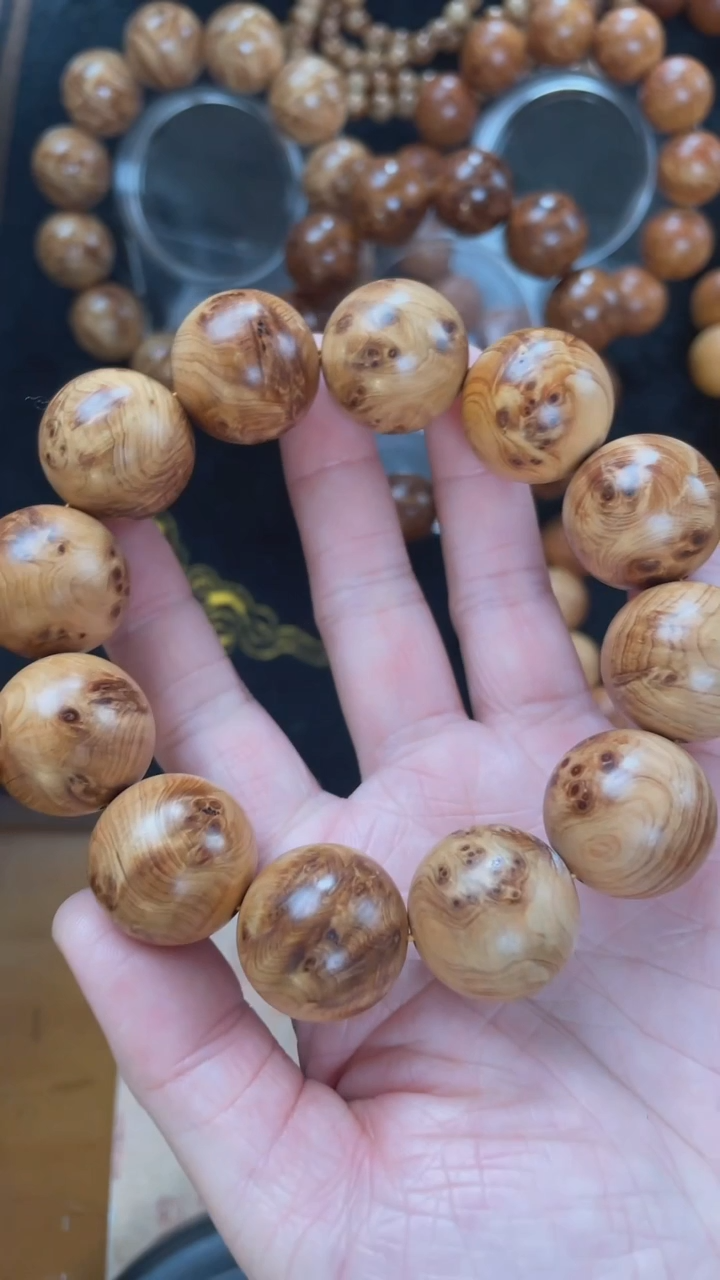 【闪购商品】柏木（崖柏）手串/手链太行20瘤疤花