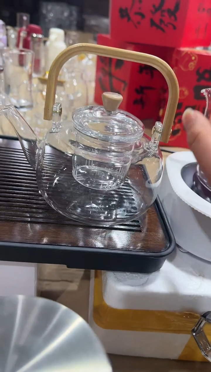 【闪购商品】玻璃无盖款青苹果直播价