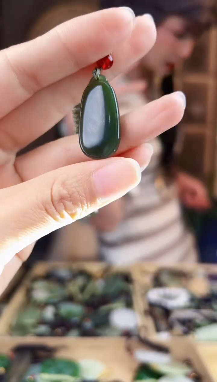 颈饰未镶嵌和田玉拍一发一，多样性发货