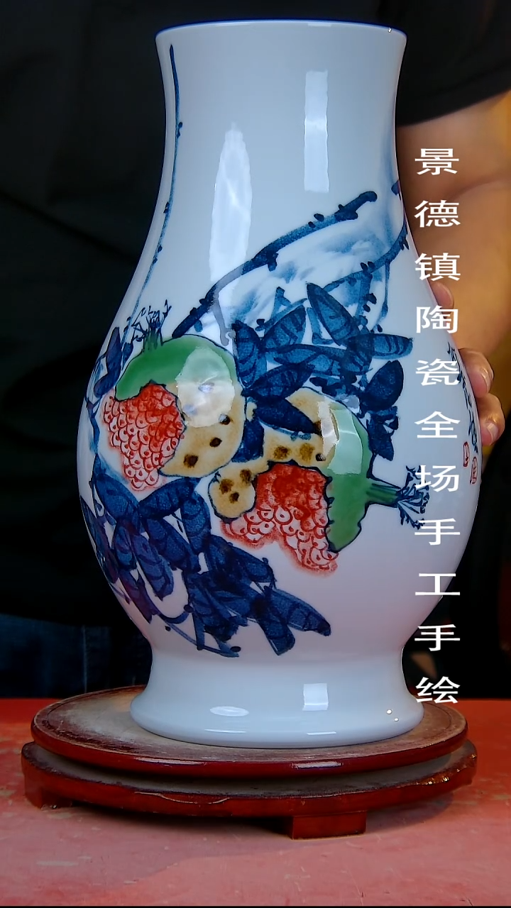 摆件景德镇陶瓷 全场手工手绘