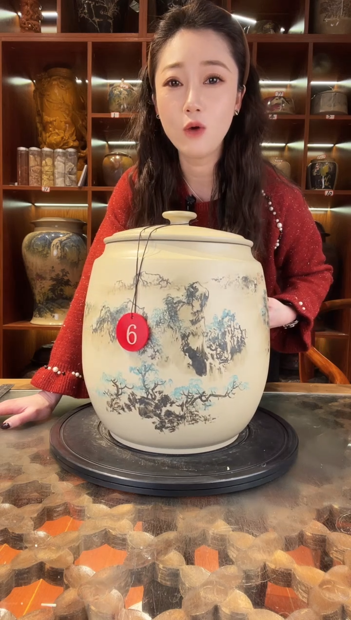 【闪购商品】缸云南建水紫陶白泥缸@6