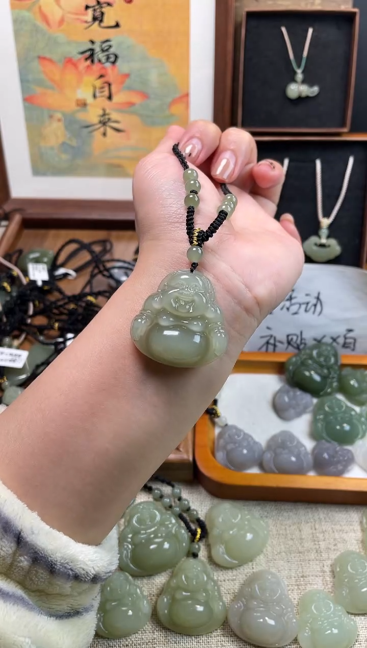 【闪购商品】和田玉颈饰未镶嵌35佛