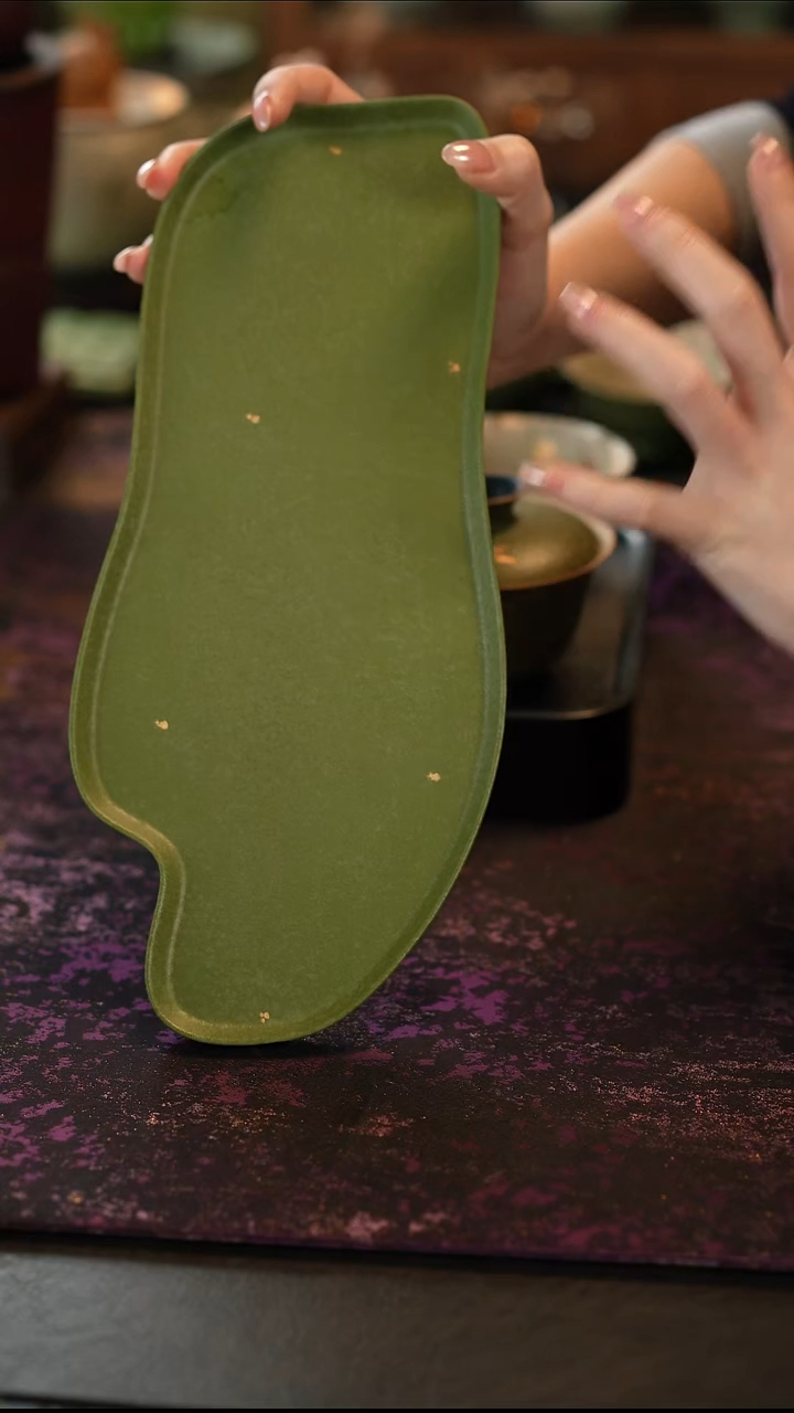 1青橘洒金-云韵干泡盘