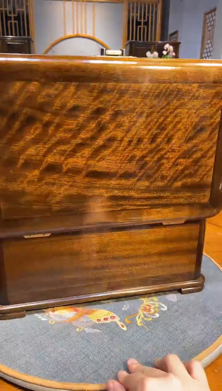 乌木类成套家具乌木彩礼箱 s9