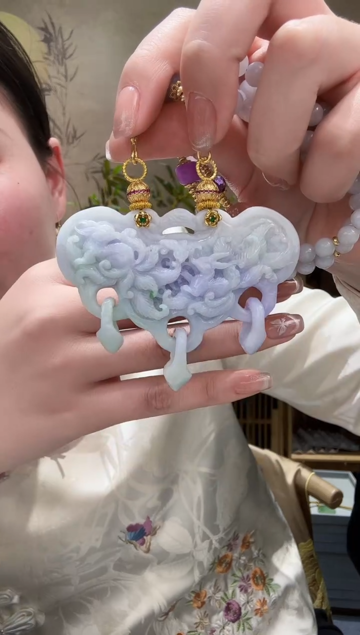 【闪购商品】翡翠颈饰未镶嵌吊坠