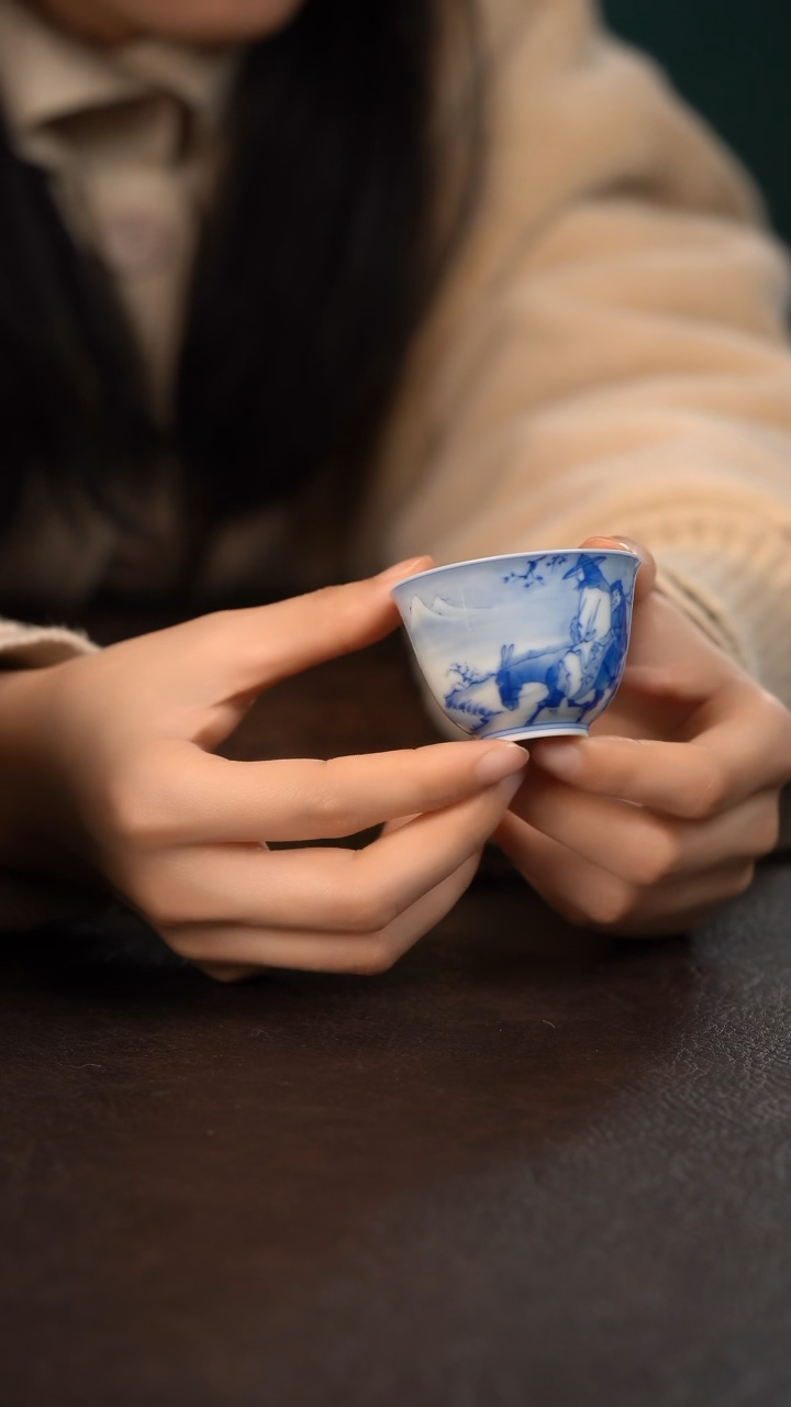 【闪购商品】杯仪贤堂四爱爱梅一口杯