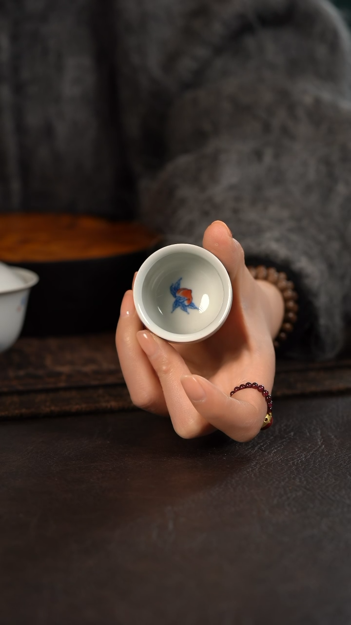 【闪购商品】杯聚澜堂桃子小缸杯