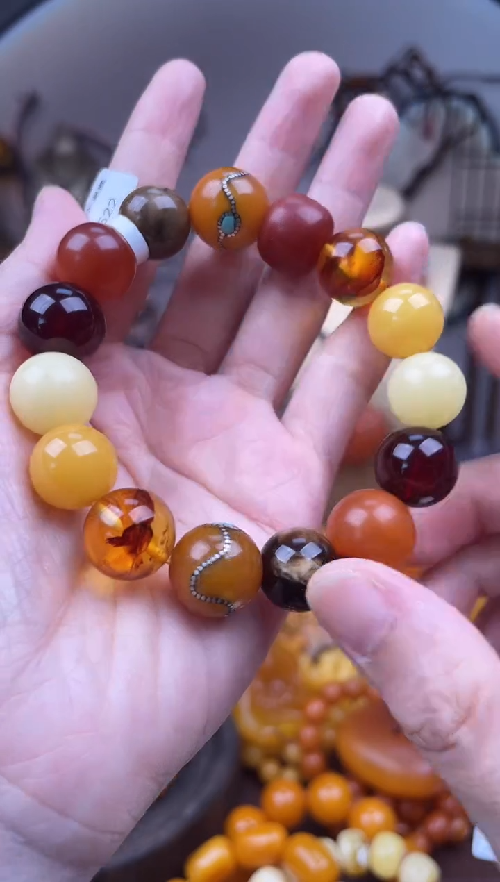 未镶嵌琥珀裸石首饰 假1赔4 （多样性发货1件