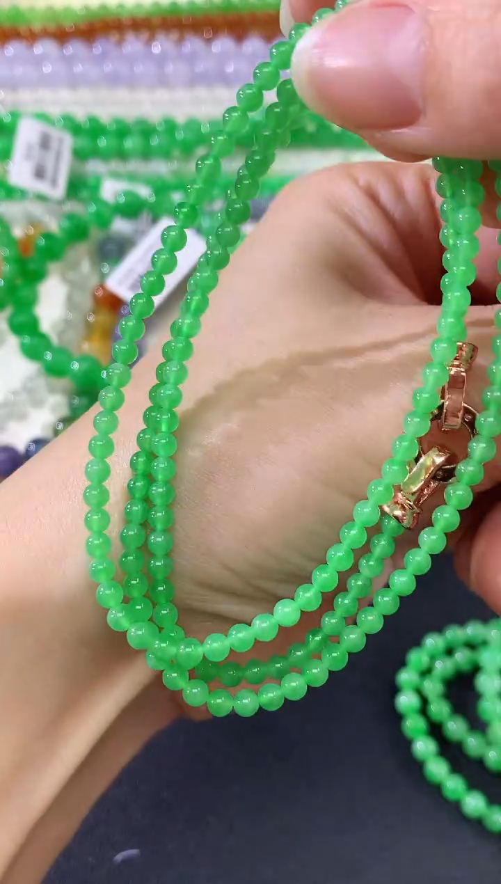 未镶嵌手串翡翠158|