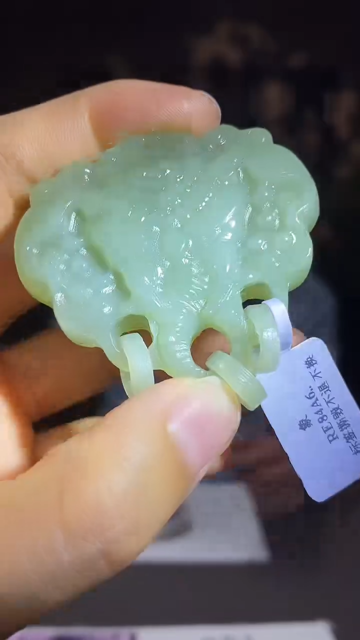 和田玉未镶嵌颈饰C227