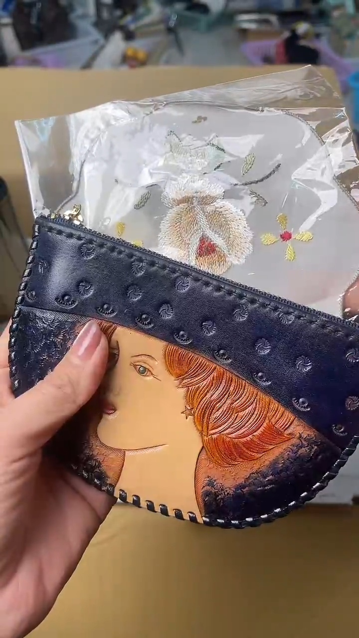 水牛剖层皮革?*️中古杂项默认微瑕，满18包邮