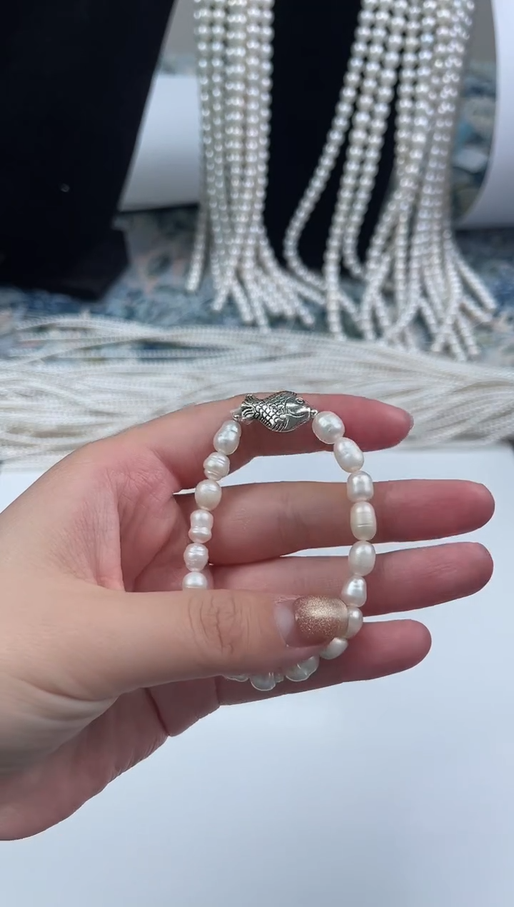 【闪购商品】淡水珍珠1银S925镶嵌11111111111111