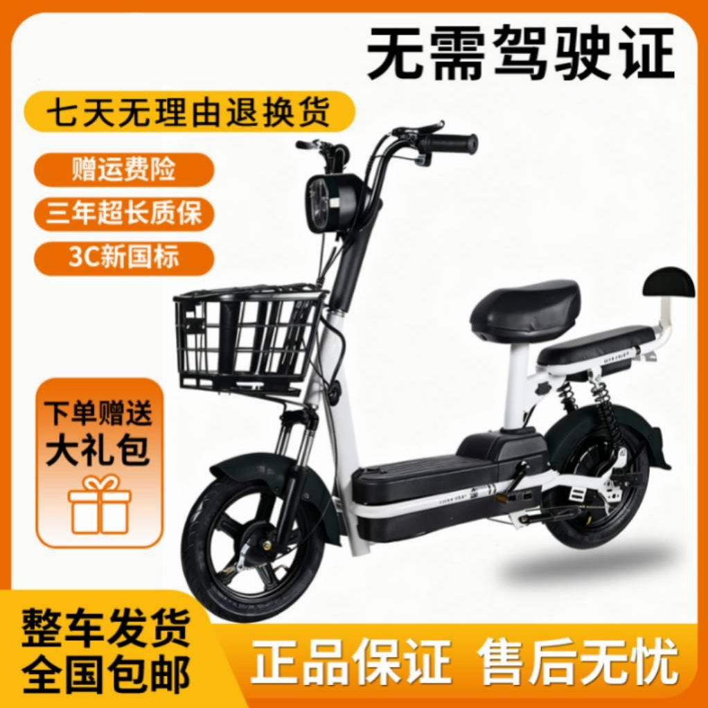 LT幻影新国标电动自行车男女代步通用